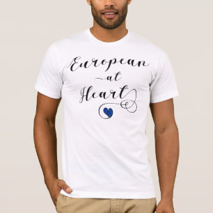 Camiseta Europa no Coração, Europa, Eurofilia