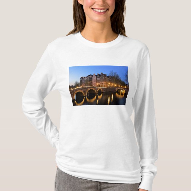Camiseta Europa, Países Baixos, Holanda, Amsterdã, (Frente)