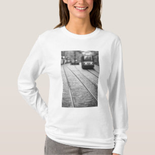 Camiseta Europa, Suíça, Berna. Pistas de bonde,