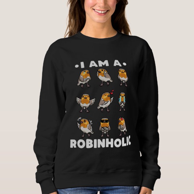 Camiseta European Robin Bird Robinholic (Frente)