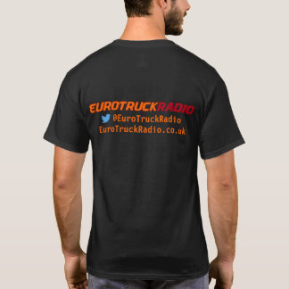Camiseta EuroTruckRadio - Tshirt dos homens