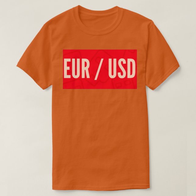 CAMISETA EURUSD (Frente do Design)
