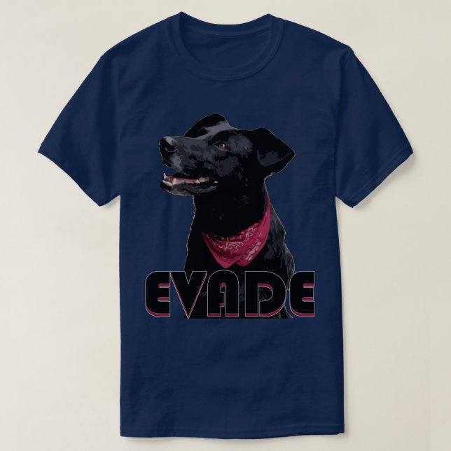 Camiseta Evade Negrito Matapacos  (Frente do Design)