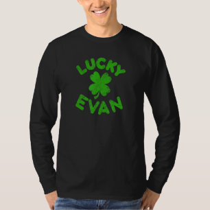 Camiseta Evan Irish Family Rua Patrick S Day Lucky Evan