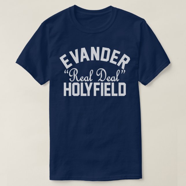 Camiseta Evander Holyfield (Frente do Design)