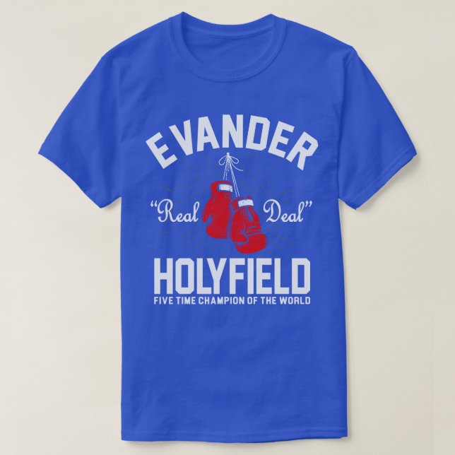 Camiseta Evander Holyfield Vintage Pocket (Frente do Design)