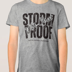 Camiseta Evangelho de Cristo Escritura Religiosa Cinza Gráf