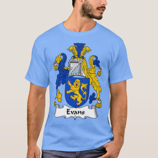 Camiseta Evans Coat of Arms Family Crest