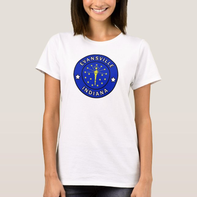 Camiseta Evansville Indiana (Frente)