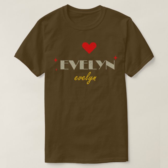 Camiseta Evelyn (Frente do Design)