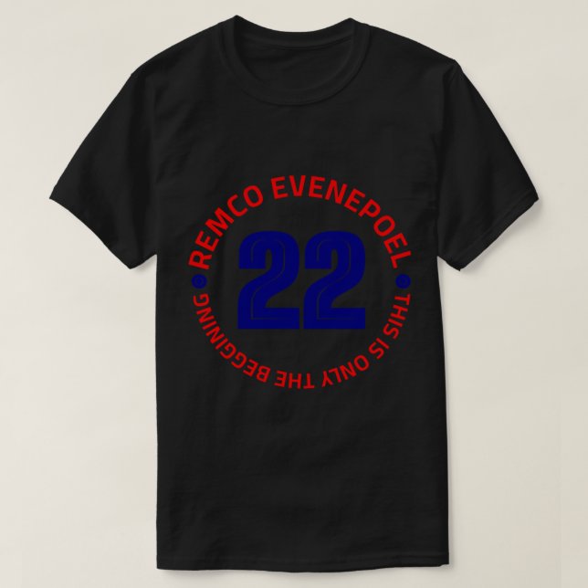 Camiseta Evenepoel Champion - La Vuelta 2022 (The Beginning (Frente do Design)