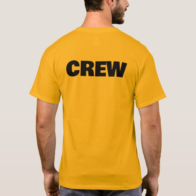 Camiseta Event CREW | Equipe de Staff e Voluntário (Verso)