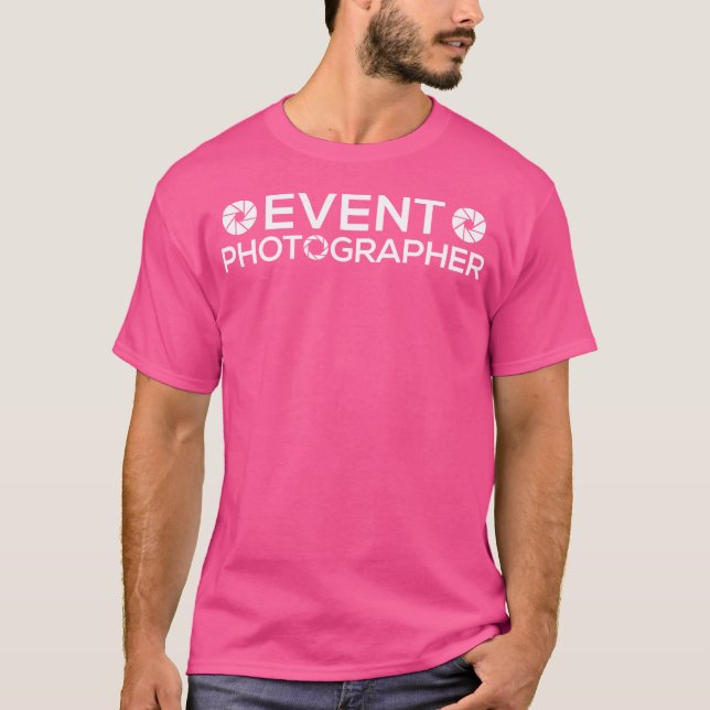 Camiseta Event Photographer Photography (Frente)