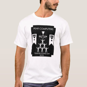 Camiseta Evento de criação da equipe do Funcionarios corpor