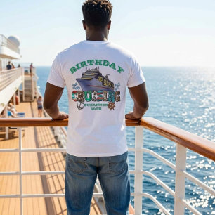 Camiseta Evento de Grupo de Cruzeiro de Aniversário Persona