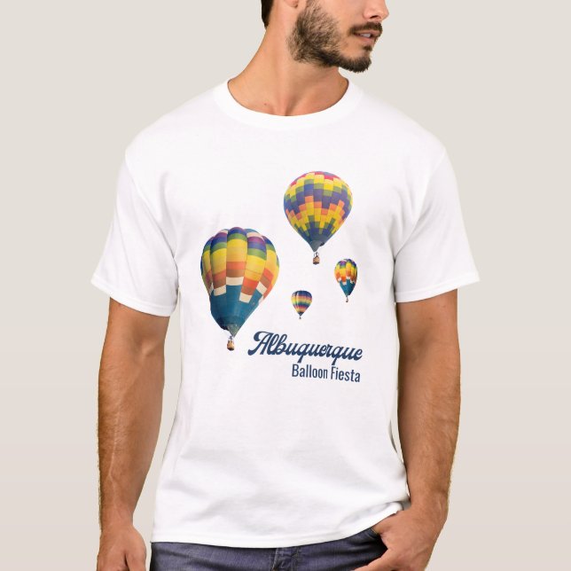 Camiseta Evento Internacional Albuquerque Balloon Fiesta (Frente)