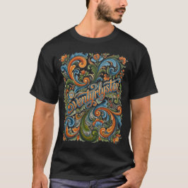 Camiseta Eventyrlysten: Norwegian Rosemaling Folk Art Class