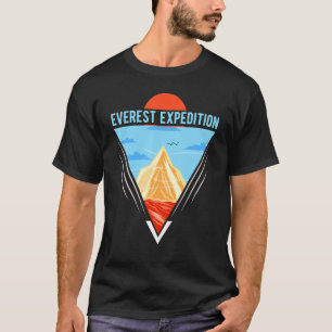 Camiseta Everest Expeditions Mountain Exploration Adventure