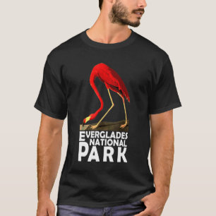 Camiseta Everglades Florida National Park Flamingo Vintage