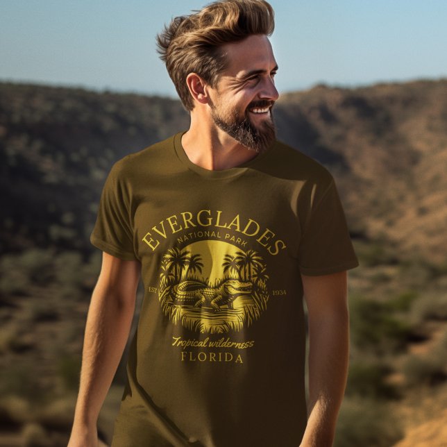 Camiseta Everglades National Park Florida  (Criador carregado)