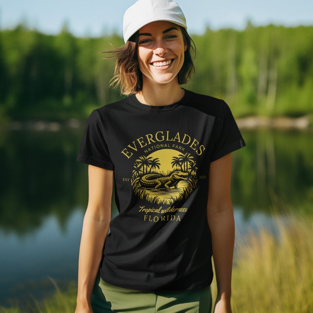 Camiseta Everglades National Park Florida  (Criador carregado)