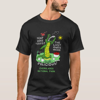 Camiseta Everglades National Park Send More Tourists Alliga