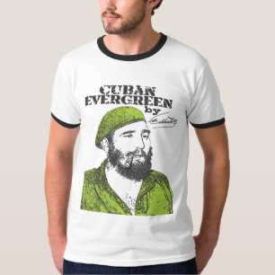 Camiseta Evergreen do cubano de Fidel Castro