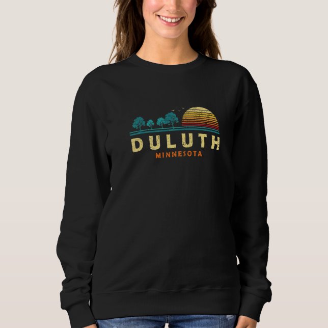 Camiseta Evergreen Sunset Duluth Forest Minnesota Woods Nat (Frente)