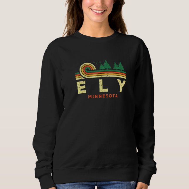 Camiseta Evergreen Sunset Ely Forest Minnesota Woods Nature (Frente)