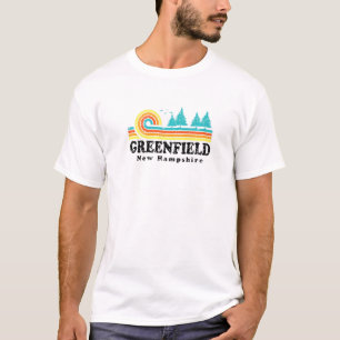 Camiseta Evergreen Sunset Greenfield Forest New Hampshire W
