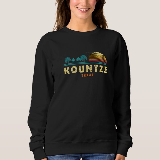 Camiseta Evergreen Sunset Kountze Forest Texas Woods Nature (Frente)