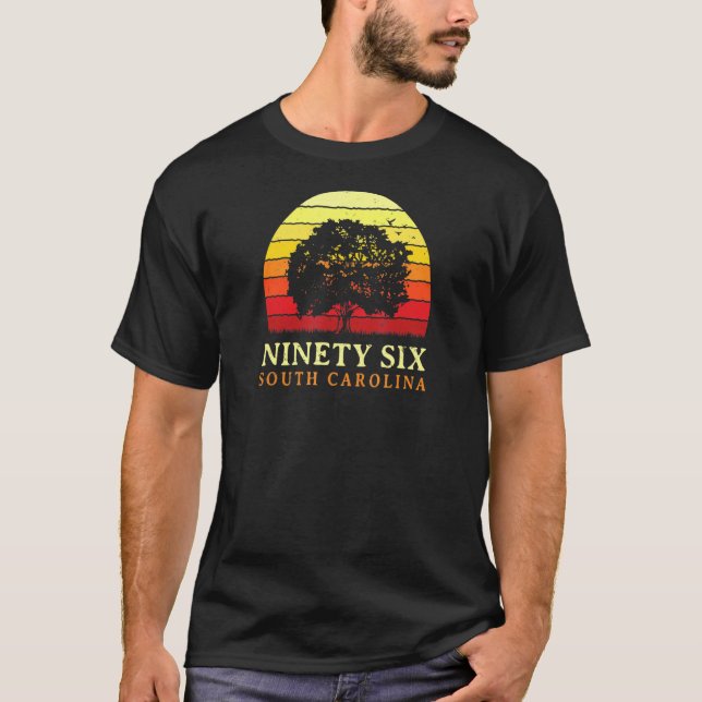 Camiseta Evergreen Sunset Ninety Six Oak Tree South Carolol (Frente)