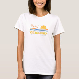 Camiseta Evergreen Sunset North Charleston Beach South Caro