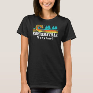 Camiseta Evergreen Sunset Rohrersville Forest Maryland Wood