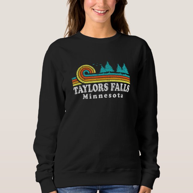 Camiseta Evergreen Sunset Taylors Falls Forest Minnesota Wo (Frente)