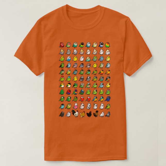 Camiseta Everybirdy Collection (Frente do Design)