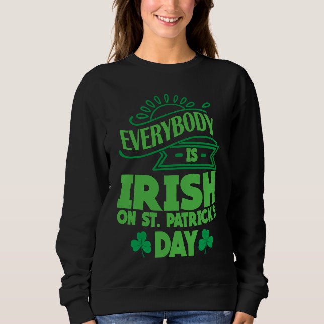 Camiseta Everybody is Irish on St Patricks Day costume Men  (Frente)