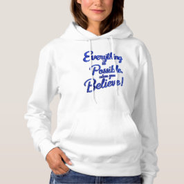 Camiseta "Everyday Essentials: Soft White Hoodie for Women"