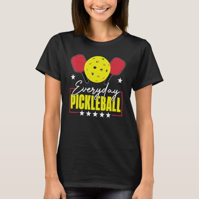 Camiseta Everyday Pickleball Funny Pickleball   Player Men  (Frente)