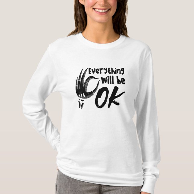 Camiseta Everything Will Be Ok Radiology Tech Technologist (Frente)