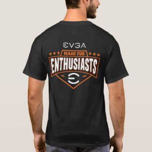 Camiseta EVGA "Feito para Entusiastas"