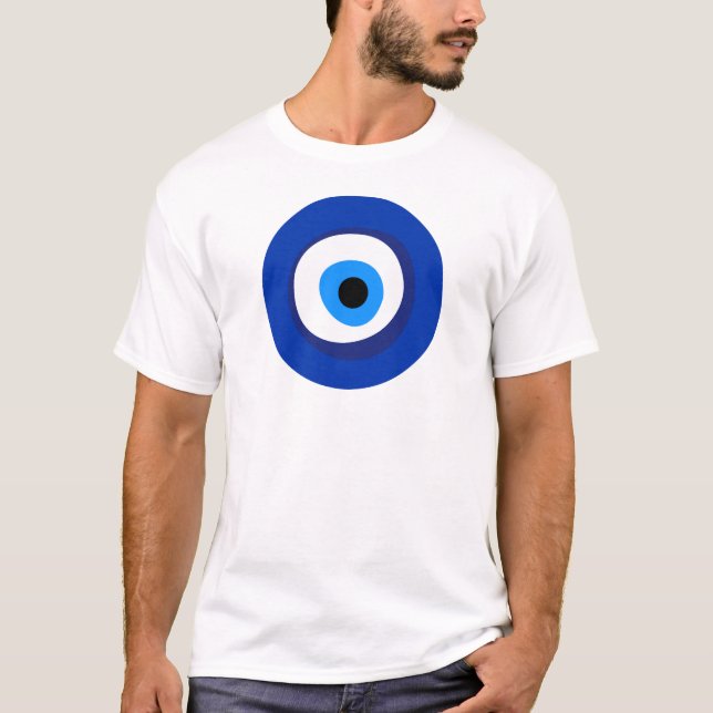 Camiseta evil eye ancient symbol antiquity talisman superst (Frente)