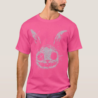 Camiseta Evil Scary Bunny Rabbit Alt Goth Grunge Horror Aes