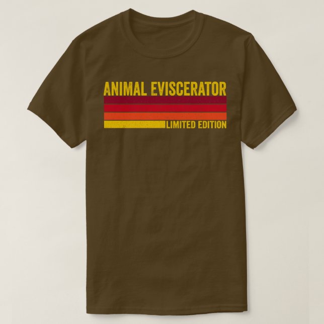 Camiseta Eviscerador Animal (Frente do Design)