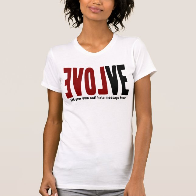 Camiseta Evolua com AMOR (Frente)
