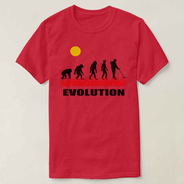 Camiseta Evolução (Frente do Design)
