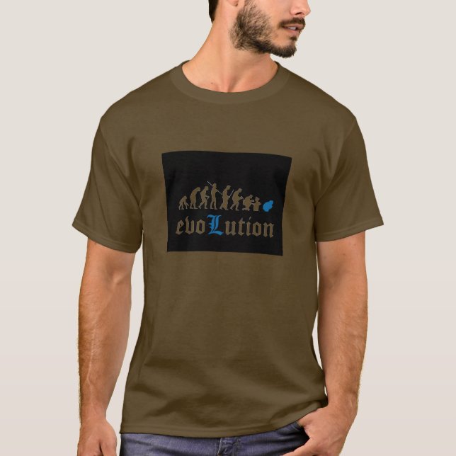 Camiseta evolução1 (Frente)