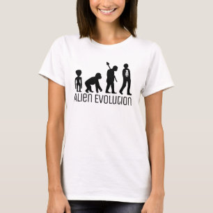 Camiseta Evolução alienígena, Alienígena Extraterrestre