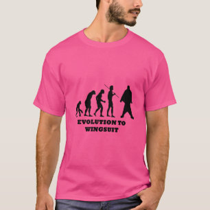 Camiseta Evolução ao macacão