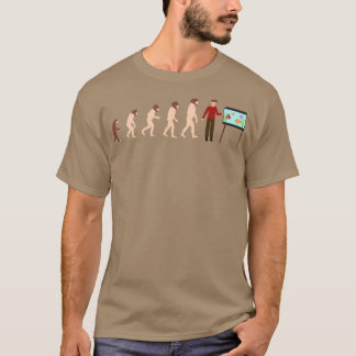 Camiseta Evolução Aquarista Detentor de Peixes Engraçado Pr